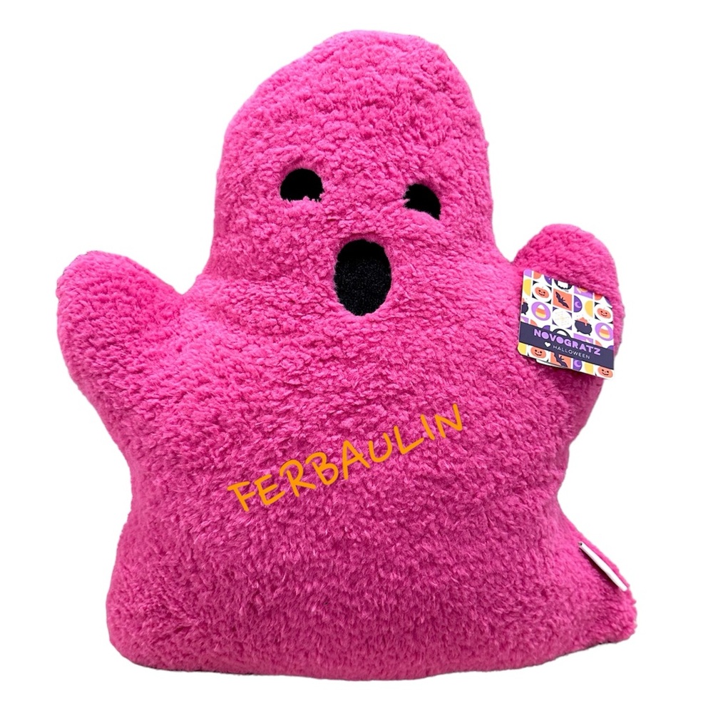 👻 NOVOGRATZ HALLOWEEN HOT PINK PLUSH
TIK TOK VIRAL GHOST DECORATIVE PIL…